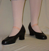 Leather Regular Heel